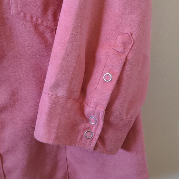Pink Snap Button Shirt - Picture 8 of 10